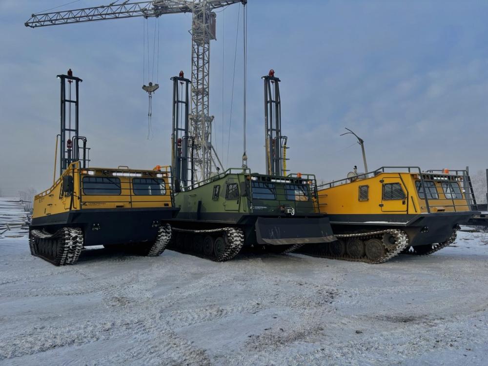 На этой неделе выпустили с производства 3 единицы ТГВ-7 с УРБ в разных модификациях. Каждая машина сделана с учетом индивидуальных потребностей заказчика.
