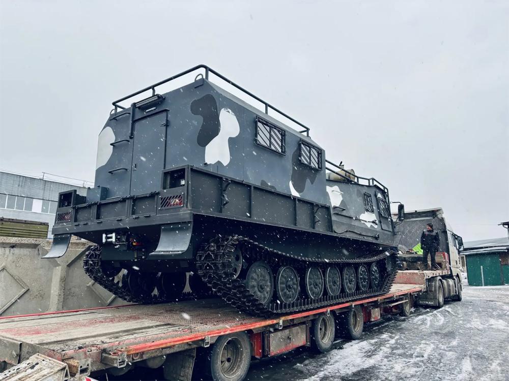 Отгрузили заказчику ТГВ-7 со съемным пассажирским модулем