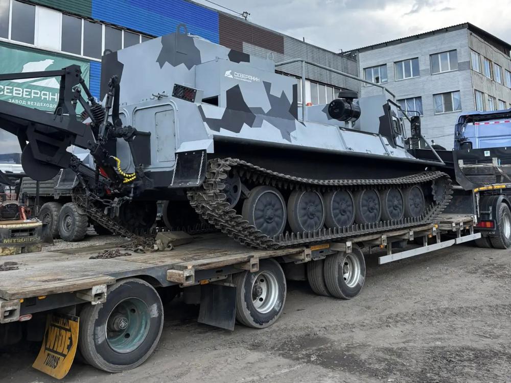 Лесопожарный вездеход ТГВ-6 отправлен в работу