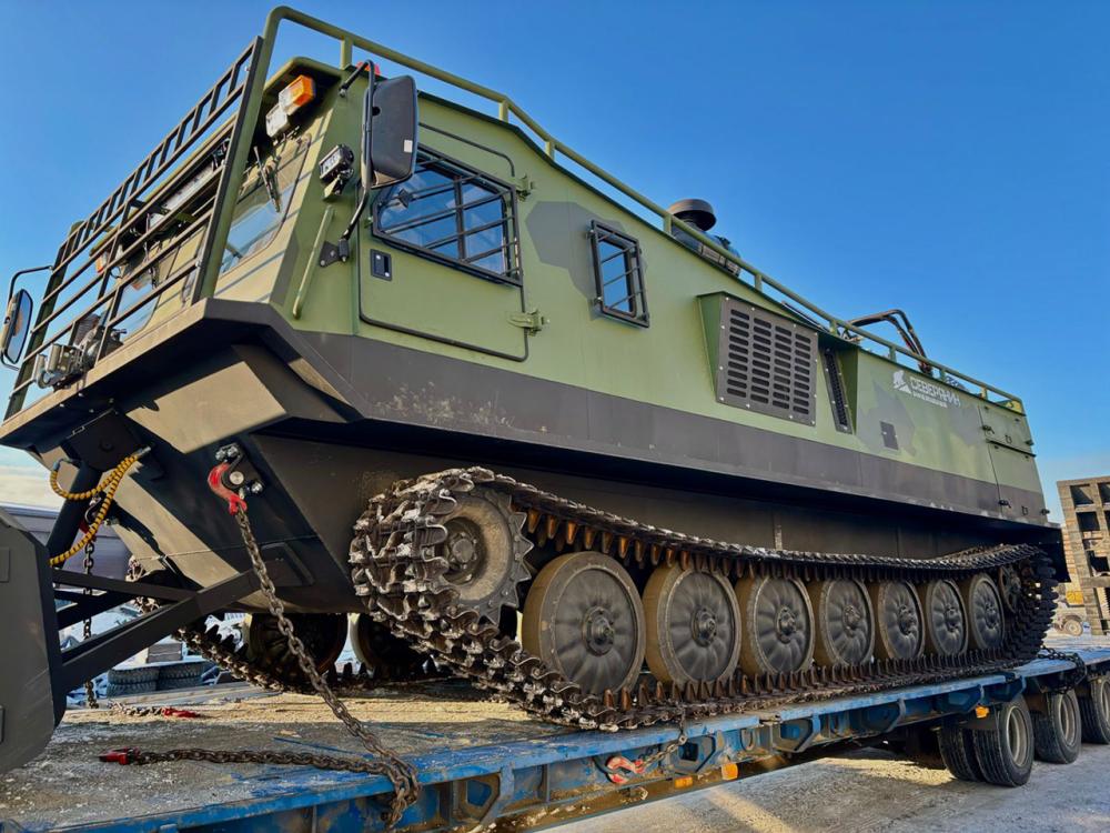 Буровая ТГВ-7Б с зимними опциями после обкатки и испытаний отправляется нашему заказчику.