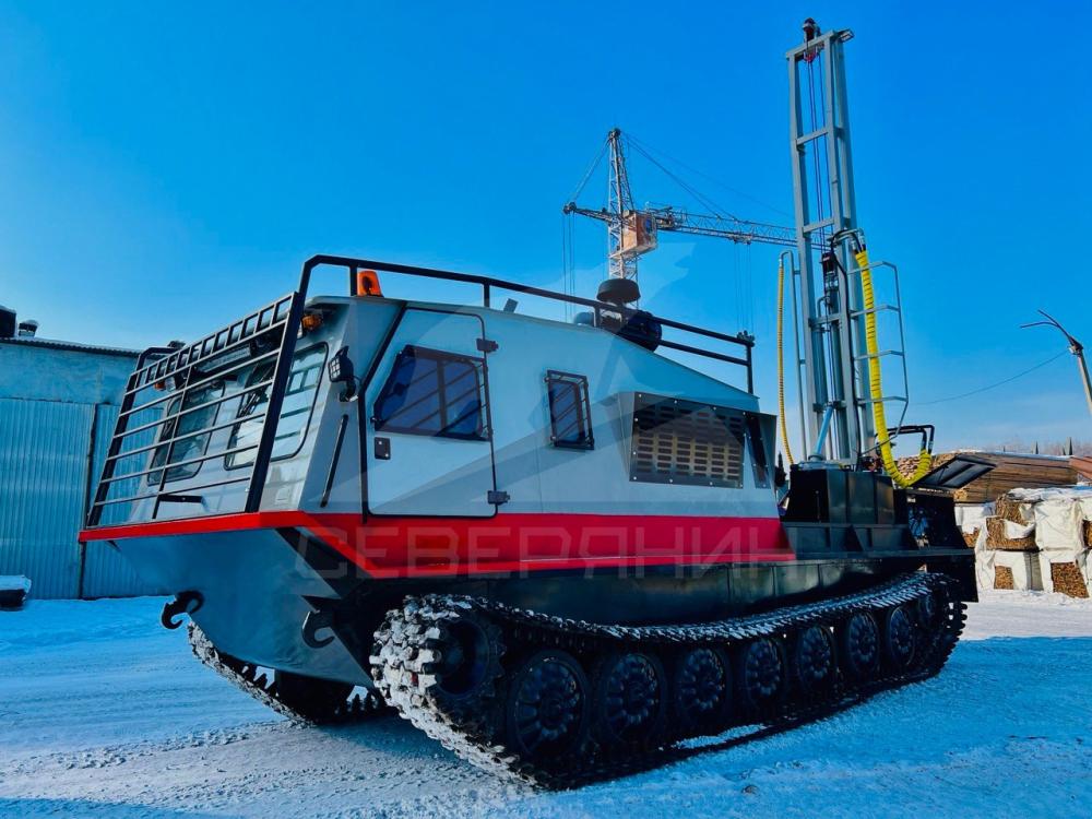 12 февраля 2024 года отгружена УРБ 2Д3 на базе гусеничного вездехода нашему заказчику