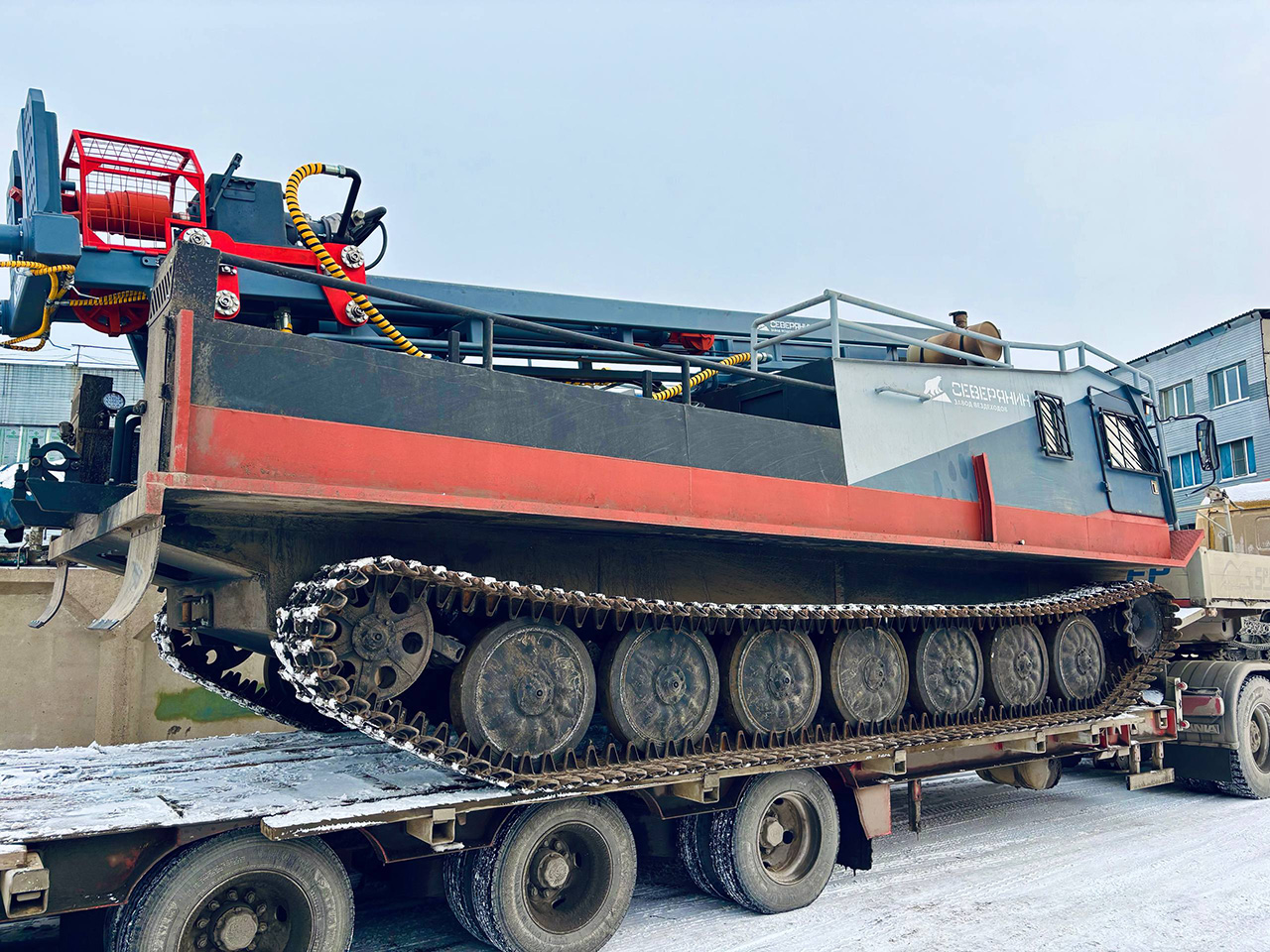 Завод покидает ТГВ-7Б с УРБ 2Д3