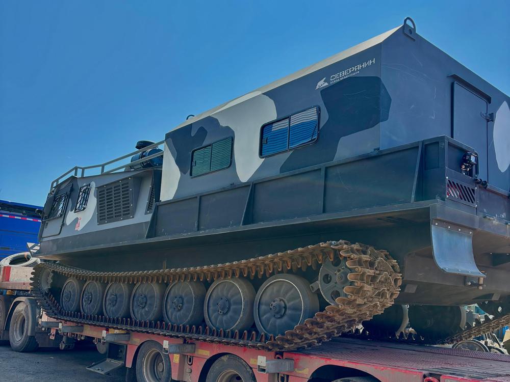 ТГВ-7 со съемным пассажирским модулем направился к заказчику.