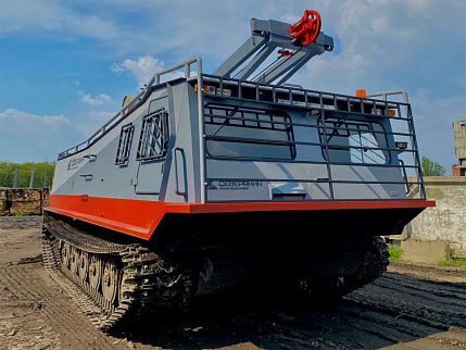 ТГВ-6Б с буровой установкой
