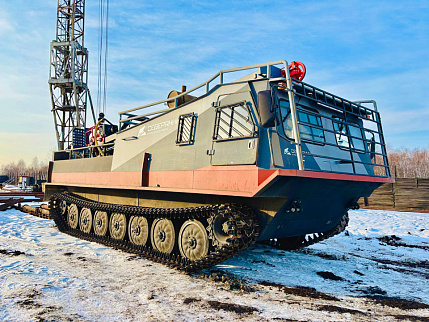 ТГВ-7Б с буровой установкой