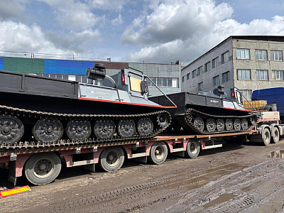 Продолжаем серию отгрузок партии вездеходов ТГВ-6 для нашего заказчика.