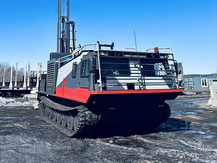 ТГВ-7Б с буровой установкой