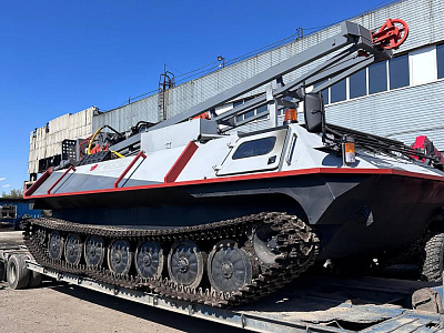 Отгрузили заказчику МТЛБу с УРБ 2Д3.